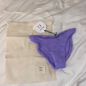 Hunza G Classic Bikini Bottom Lilac